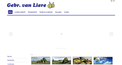 Desktop Screenshot of gebrvanliere.com